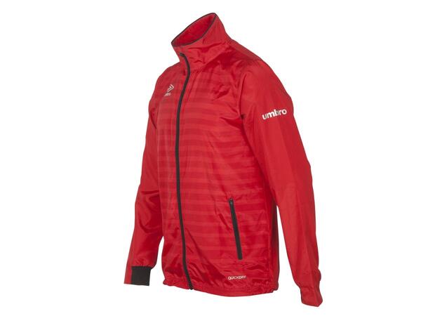 UMBRO Sublime Trn Jacket jr Rød 116 Sublimert teknisk treningsjakke 